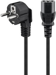 Goobay Schuko - IEC C13 Cable 1.5m Black (68604)