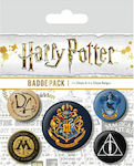 Pyramid International Badge Harry Potter: Hogwarts Harry Potter Set of Game Tokens 5pcs BP80485