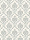 Wallpaper Damaschi Vinyl Gray L1005xW53cm