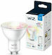 WiZ Smart LED-Lampe 4.9W für Fassung GU10 und Form PAR16 RGBW 345lm Dimmbar