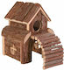 Trixie House for Hamster Finn Wooden House for Mice & Hamsters 13x20x20cm