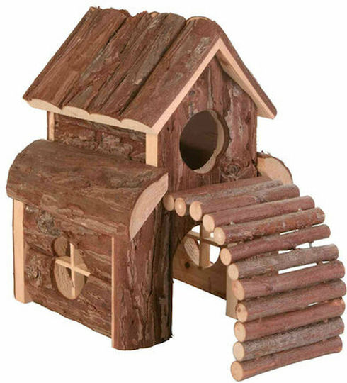 Trixie House for Hamster Finn Wooden House for Mice & Hamsters 13x20x20cm