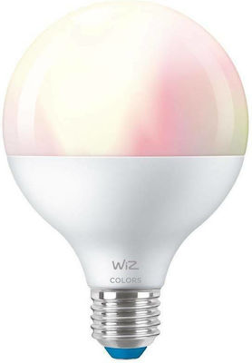 WiZ Smart Λάμπα LED 11W για Ντουί E27 και Σχήμα G95 RGBW 1055lm