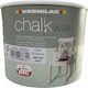 Vernilac Wax Βερνίκι για Χρώμα Κιμωλίας Σατινέ Σατινέ Διάφανο 375ml