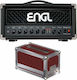 Engl E633 Fireball 25 Tube Head for Electric Guitar 25W Bundle Black