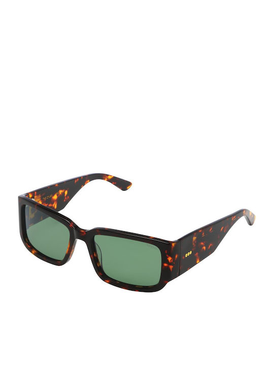 Komono Dylan Women's Sunglasses with Brown Tartaruga Plastic Frame and Polarized Lens KOM-S7851