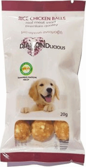 Pet Camelot Diamondlicius Dog Treat with Chicken and Rice 20gr 1426