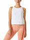Women's Crop Top Sleeveless White