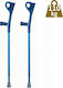 Alfa Care Elbow Crutch Blue 2 Pieces AC-245