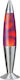 Rabalux Lollipop 2 Dekorative Lampe Lavalampe mit Fassung für Lampe E14 Orange