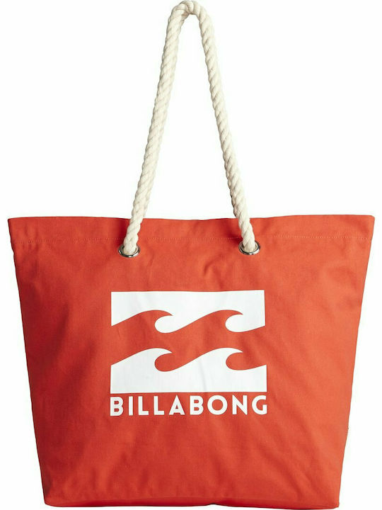 Billabong Essential Υφασμάτινη Τσάντα Θαλάσσης Κόκκινη
