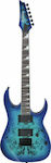 Ibanez GRGR221PA Ηλεκτρική Κιθάρα 6 Χορδών με Ταστιέρα Purple Heart και Σχήμα ST Style Aqua Burst