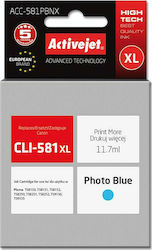 Active Jet ACC-581PBNX Compatible Inkjet Cartridge Canon CLI-581XL Cyan