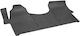 Rigum Rear Mats 3pcs for Mercedes-Benz Sprinter Volkswagen Crafter 2006-2016 Black