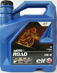 Elf 4T Road Motorcycle Oil for Four-Stroke Engines 10W-40 4lt