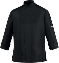 Egochef Σακάκι Σεφ 100% Microfiber Ανδρικό Μαύρ...
