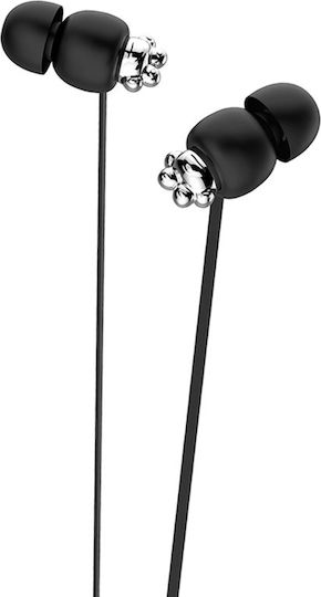 Yookie YK1080 In-ear Handsfree με Βύσμα 3.5mm Μαύρο
