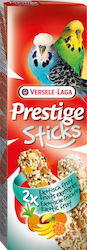 Versele Laga Prestige Sticks Futter in Stick für Wellensittiche mit Exotischen Früchten 2x30gr 60gr 11-078