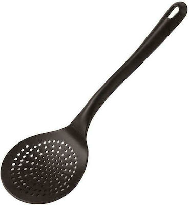 Paderno Shallow Colander Slotted Spoon Black