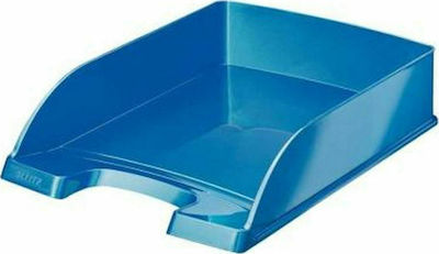 Leitz Filing Tray Metallic Wow Blue