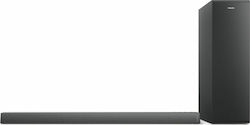 Philips TAB6305 Soundbar 140W 2.1 cu Subwoofer fără fir și Control la distanță Negru