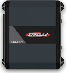 SounDigital Car Audio Amplifier SD 400.4 Evo4.0 SD400.2EVO.4.0 4 Channels