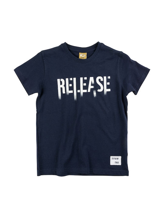 Funky Kids' T-shirt Blue Release