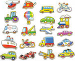 Viga Toys Wooden Magnets für Kinder ab 2+ Jahren