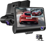 Clever 1080P Windshield Car DVR Set with Rear Camera, 4" Display