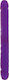 Seven Creations Double Dong Doppeldildo Lavender 33cm