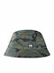 Basehit Fabric Men's Hat Style Bucket Camo Olive Black