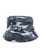 Emerson Υφασμάτινo Ανδρικό Καπέλο Στυλ Bucket Camo Grey / Black