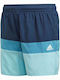 adidas Colorblock Swim Детски Бански Къси панталони за плуване Син