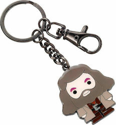 Carat Schlüsselanhänger Grau Hagrid Metallisch