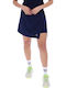 Gioia Damen Rock-Shorts Hoch tailliert Marineblau