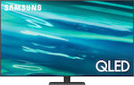 Samsung Smart Τηλεόραση 55" 4K UHD QLED QE55Q80A HDR (2021)