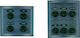 Eval Boat Switch with Panels Waterproof Panel with 6 Switches