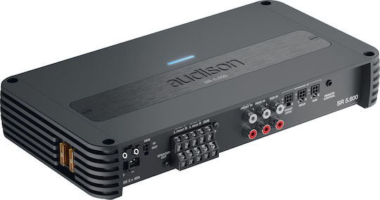 Audison Ενισχυτής Αυτοκινήτου SR 5.600 5 Καναλιών (Κλάση D)