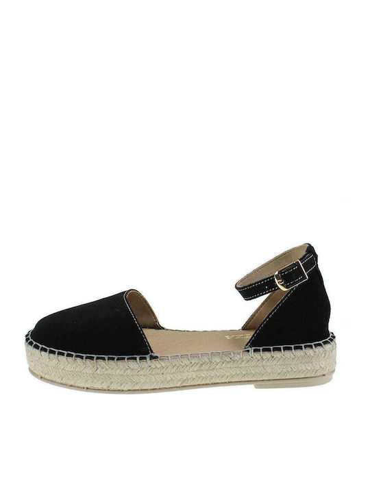 Ragazza Women's Suede Espadrilles Black