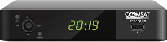 DPM TE 2050 HD TUN1810 Ψηφιακός Δέκτης Mpeg-4 Full HD (1080p) με Λειτουργία PVR (Εγγραφή σε USB) Σύνδεσεις SCART / HDMI / USB
