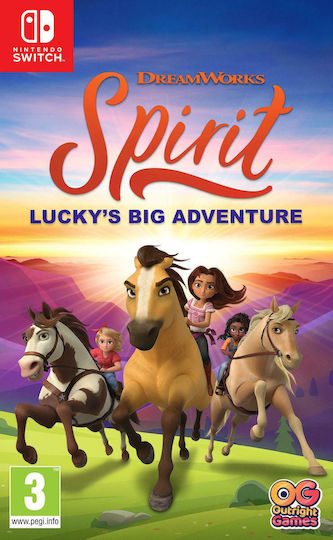DreamWorks Spirit Lucky's Big Adventure Switch Game