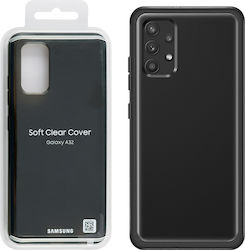 Samsung Soft Coperta din spate Silicon Negru (Galaxy A32 4G -> Galaxy A32 4G) EF-QA325TBEGEU