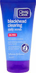 Clean & Clear Blackhead Clearing Facial Scrub for Oily Skin 150ml