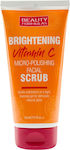 Beauty Formulas Brightening Vitamin C Face Scrub 150ml