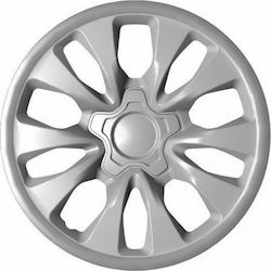 G3 Auto Radkappen 15 Zoll Silber 4 Stück G3 Auto Radkappen 15 Zoll Silber 4 Stück