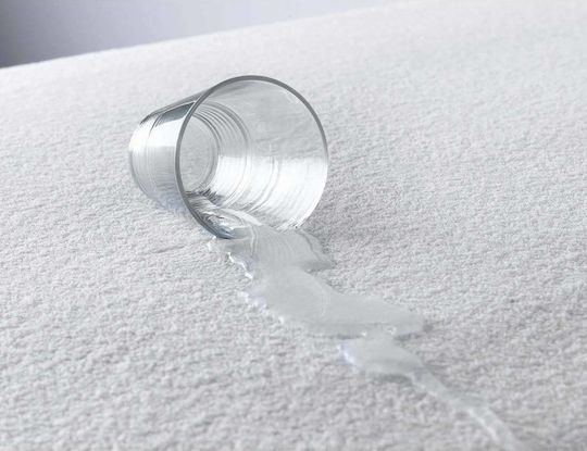 Sidirela Super Bebe Fitted Waterproof Crib Mattress Protector Cotton Terry Towel 65x140cm