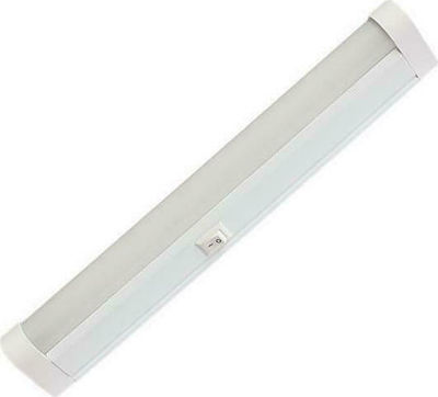 Eurolamp Under-Cabinet LED Light 8W Natural White with Switch L60xD2.2xH3.6cm