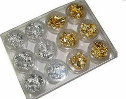 Foil for Nails in Various Colors 12pcs