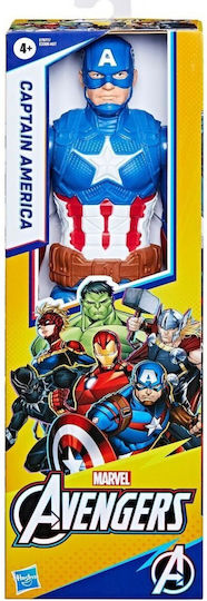 Φιγούρα Δράσης Titan Heroes Captain America Marvel Avengers Captain America για 4+ Ετών 30εκ.