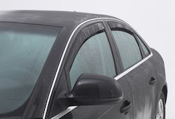 Climair Front Car Windbreakers Dark Fime for Seat Leon 2 Pieces 3417D